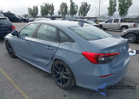 2022 Honda Civic Sport из США, поврежденный, VIN 2HGFE2F59NH576667